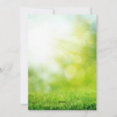 クリスマスカードの台本　楽しいクリスマスを！ シーズンカード (裏面)