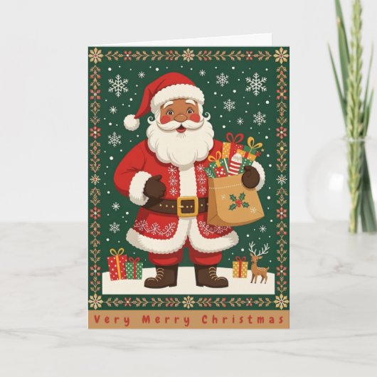 クリスマスカードの喜び シーズンカード (正面)