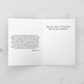 クリスマスカードの奇跡 シーズンカード (内部)