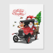 クリスマスカードの挨拶 (正面)