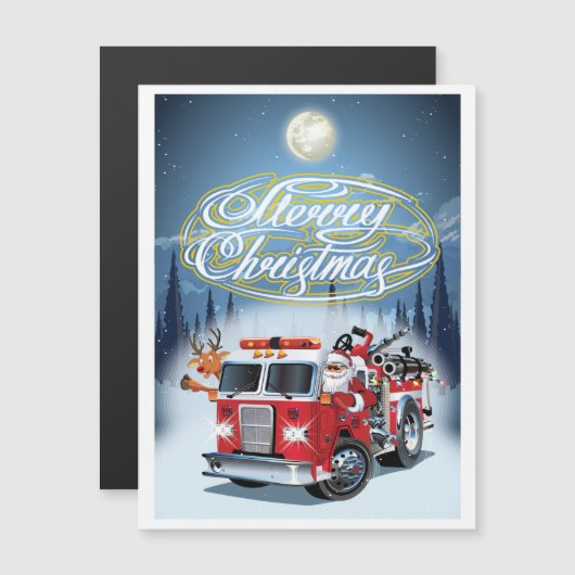 クリスマスカードの挨拶 (正面/裏面)