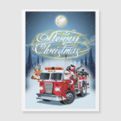 クリスマスカードの挨拶 (正面)