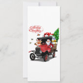 クリスマスカードの挨拶 (正面)