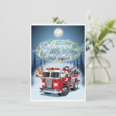 クリスマスカードの挨拶 (スタンド正面)