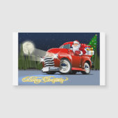 クリスマスカードの挨拶 (正面)