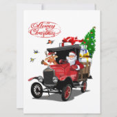 クリスマスカードの挨拶 シーズンカード (正面)