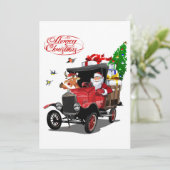 クリスマスカードの挨拶 シーズンカード (スタンド正面)