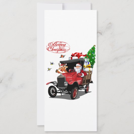 クリスマスカードの挨拶 シーズンカード (正面)