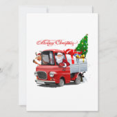 クリスマスカードの挨拶 シーズンカード (正面)