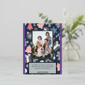 クリスマスカードの真意 箔シーズンポストカード (立ち正面)