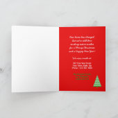 クリスマスカードの移動 – 住所の変更 シーズンカード (内部)