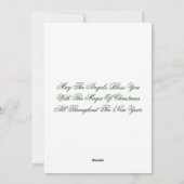 クリスマスカードの魔法 シーズンカード (裏面)