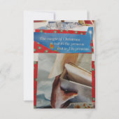 クリスマスカードの魔法 招待状 (正面)