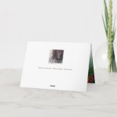 クリスマスカードの魔法(気持ち付き) カード (裏面)