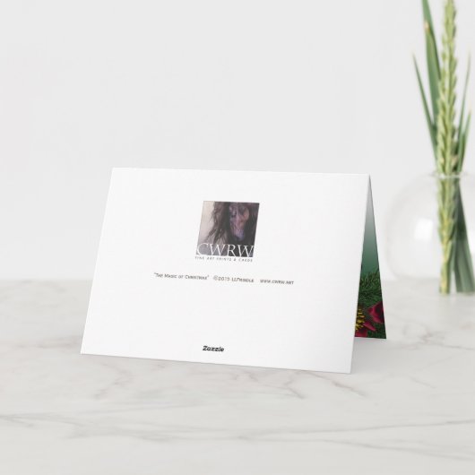 クリスマスカードの魔法(気持ち付き) カード (裏面)