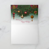 クリスマスカードの魔法(気持ち付き) カード (内部)