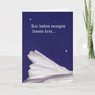 クリスマスカードのRamiのnaktis シーズンカード