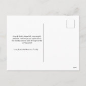 クリスマスカードはがき、クリスマスカップケーキ シーズンポストカード (裏面)