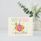 クリスマスカードをスハウス シーズンポストカード (スタンド正面)