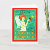 クリスマスカードを喜ぶ シーズンカード (正面)