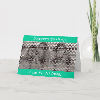 クリスマスカードを推測する シーズンカード