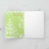 クリスマスカードを焼くカスタムな色の天使の道具 シーズンカード (内部)