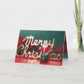 クリスマスカードを結婚 シーズンカード (裏面)