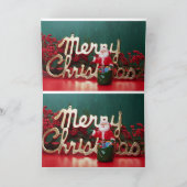 クリスマスカードを結婚 シーズンカード (内部)