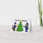 クリスマスカードを郵送する初期クリスマスカード シーズンカード (正面)