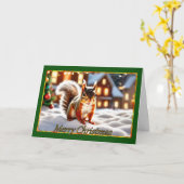 クリスマスカードを頼む カード (黄色い花)