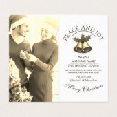 クリスマスカードを飾る 名刺 (内部フラット)