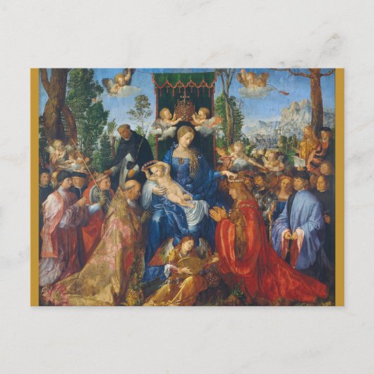 クリスマスカードアルブレヒト1506はがき ポストカード (正面)