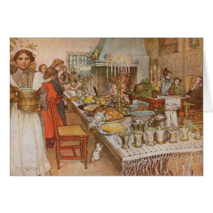 クリスマスカードイブCarl Larsson 1904