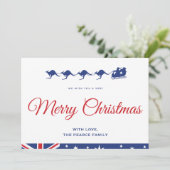 クリスマスカードオーストラリアKangaroo Ausie シーズンカード (スタンド正面)