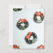 クリスマスカードオーナメントと引用文 シーズンカード (正面)