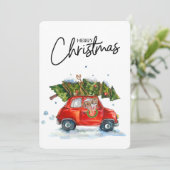 クリスマスカードカップと木 (スタンド正面)