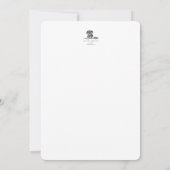 クリスマスカードカップと木 (裏面)