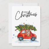 クリスマスカードカップと木 (正面)