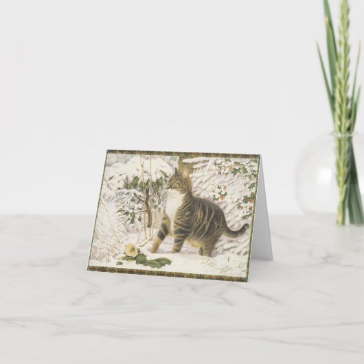 クリスマスカードキャット シーズンカード (正面)