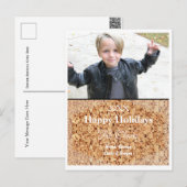 クリスマスカードコーク葉書 – HAMbWG シーズンポストカード (正面/裏面)