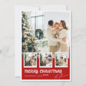 クリスマスカードデザイン シーズンカード (裏面)