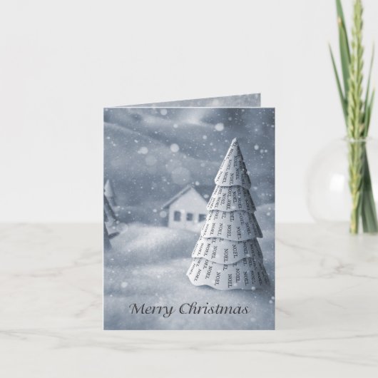 クリスマスカードノールツリー シーズンカード (正面)
