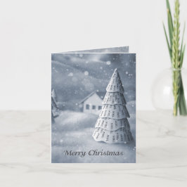 クリスマスカードノールツリー シーズンカード