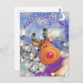 クリスマスカードハッピートインデナー ポストカード (正面/裏面)