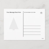 クリスマスカードヒョウ写真はがき – HAMbWG シーズンポストカード (裏面)