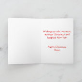 クリスマスカードボス シーズンカード (内部)