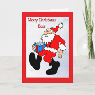 クリスマスカードボス シーズンカード