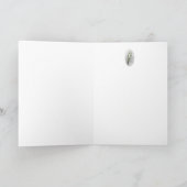 クリスマスカードマルチーズのスノードロップ シーズンカード (内部)