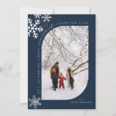 クリスマスカードユニークフォト シーズンカード (正面)