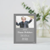 クリスマスカード任意の色はがき – HAMbWG シーズンポストカード (スタンド正面)